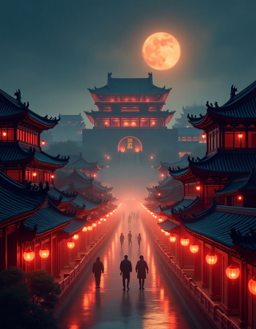 在线电影热播剧《大奉打更人》海报
